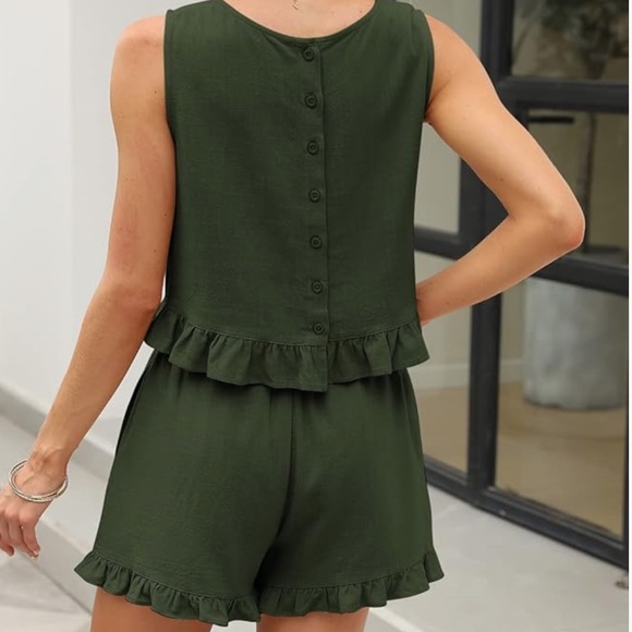 Army Green Two piece set - Picture 5 of 5